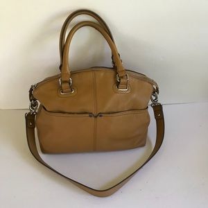 Tignanello Leather Satchel Bag